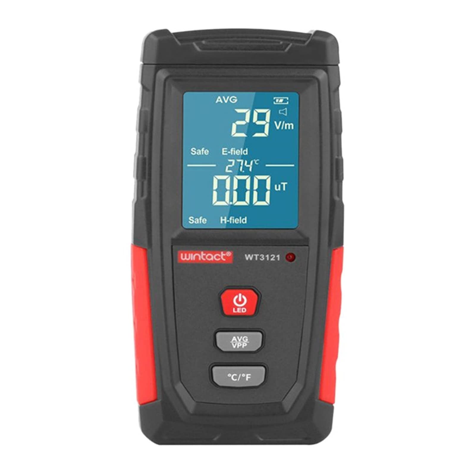 EMF Meter Electromagnetic Radiation Tester Electron Magnetic Field Dosimeter B85C Ufficio, esterno