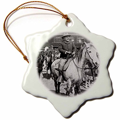 3dRose ORN_97715_1 President Teddy Roosevelt on Horseback in Yellowstone National Park 1903...