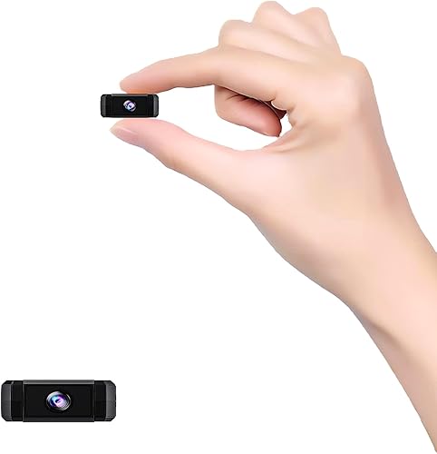 Mini cámara de seguridad inalámbrica HD, WiFi para el hogar, 1080P, micro cámara de niñera con detección de movimiento, gran angular, almacenamiento