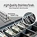 Cash Register Drawer -SUNCOO 16 Inch Money Box 5 Bill 8 Coin Removable Coin Tray Lock/POS Machine RJ11/RJ12 Interface/Key-Lock,Black