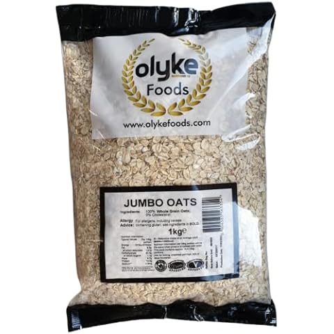 Olyke Jumbo Oats - 2.2lbs (1kg) | 100% Oats Cover