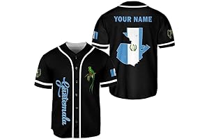 Parvii Custom Guatemala Baseball Jersey: Show Your Guatemalan Pride