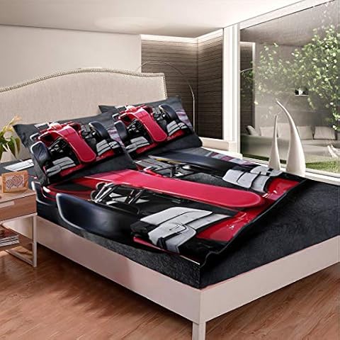 Juego de sábanas Loussiesd Kart para Coche y Deportes Extremos thumbnail