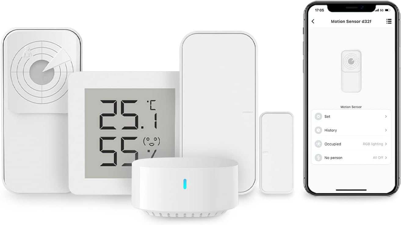 Broadlink Smart Home Bluetooth Sensor Kit Including Radar