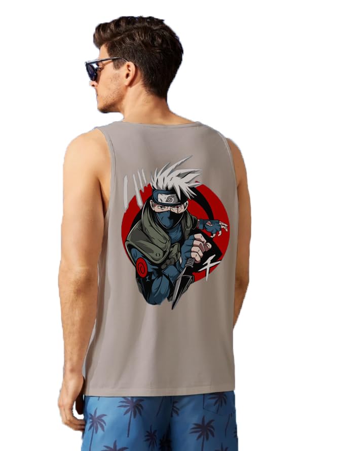 Printed Men 's Regular Fit Cotton Vest-picture-11
