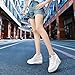 Imagen de MIEHUIAI Zapatillas de Cuña Mujer Zapatillas de Deporte Moda Zapato Casuales Transpirables Wedge Plataforma Sneakers Altas Tacón Cuña 8