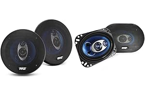 Pyle PL53BL 5.25" Mid-Range Pro Loud Car Audio Speaker Pair - Blue
