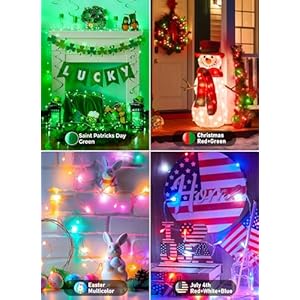 Minetom Color Changing String Lights Outdoor- 22 Colors 33FT 100 LED Fairy String Lights with Remote, Twinkle Christmas Tree Lights with 12 Lighting Modes, 4th of July Lights for Indoor Bedroom Party Minetom Color Changing String Lights Outdoor 22 Colors 33FT 100 LED Fairy String Lights with Remote Twinkle Christmas Tree Lights with 12 Lighting Modes 4th of July Lights for Indoor Bedroom Party