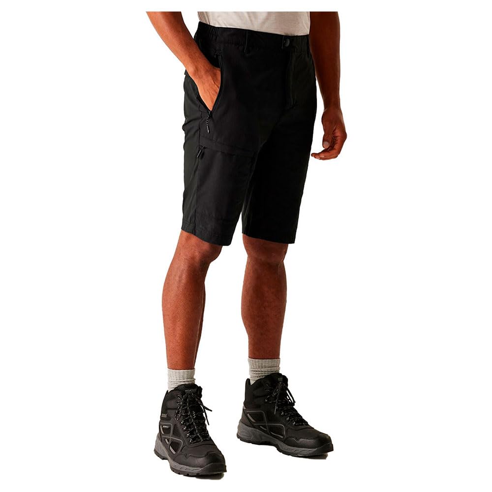 Regatta Men's Noir Long Running Shorts Highton Ii