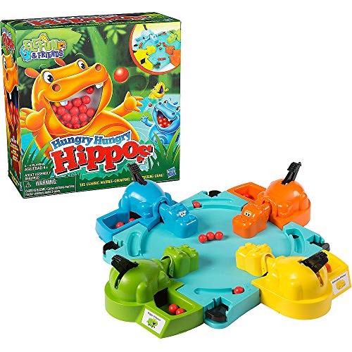 LUXJET Hungry Hippos Board Games Toys Interactive Fun Board Game Educational Toy for Kids Child Gift