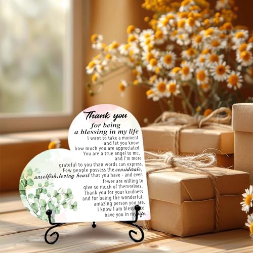Thank-You-Gifts-for-Women-Men-Friends-Mom-Express-Your-Gratitude-with-this-Wood-Heart-Plaque-Home-Desk-Decor-Birthday-Mothers-Day-Thanksgiving-Christmas-Gift-Ideas-for-Mom-Family-Member-A16 Thank You Gifts for Women Men Friends Mom Express Your Gratitude with this Wood Heart Plaque Home Desk Decor Birthday Mothers Day Thanksgiving Christmas Gift Ideas for Mom Family Member A16
