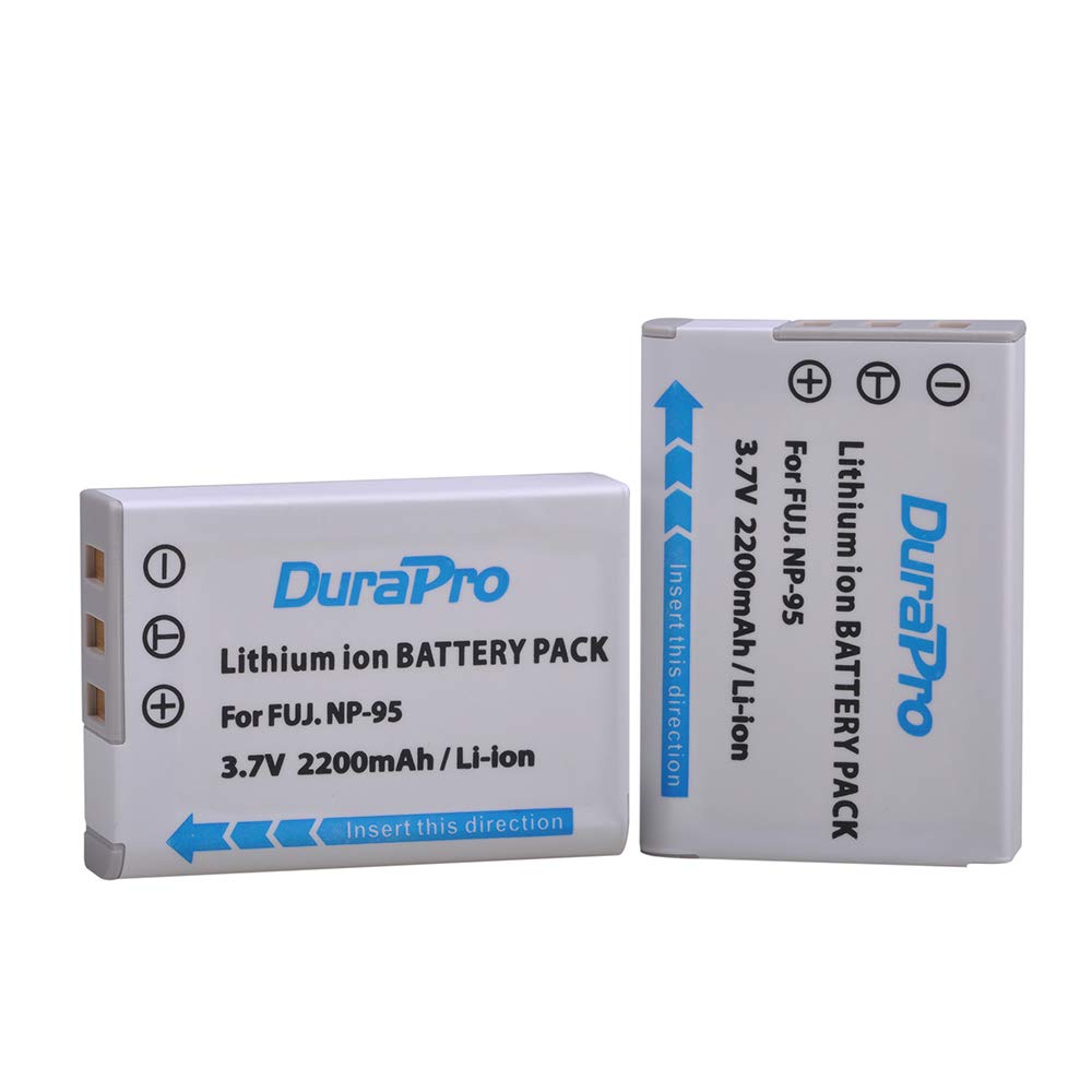 DuraPro Lot De 2 Batteries NP-FV50 NP-FV50 1200 Ah + Chargeur USB LCD Pour Batteries Sony NP