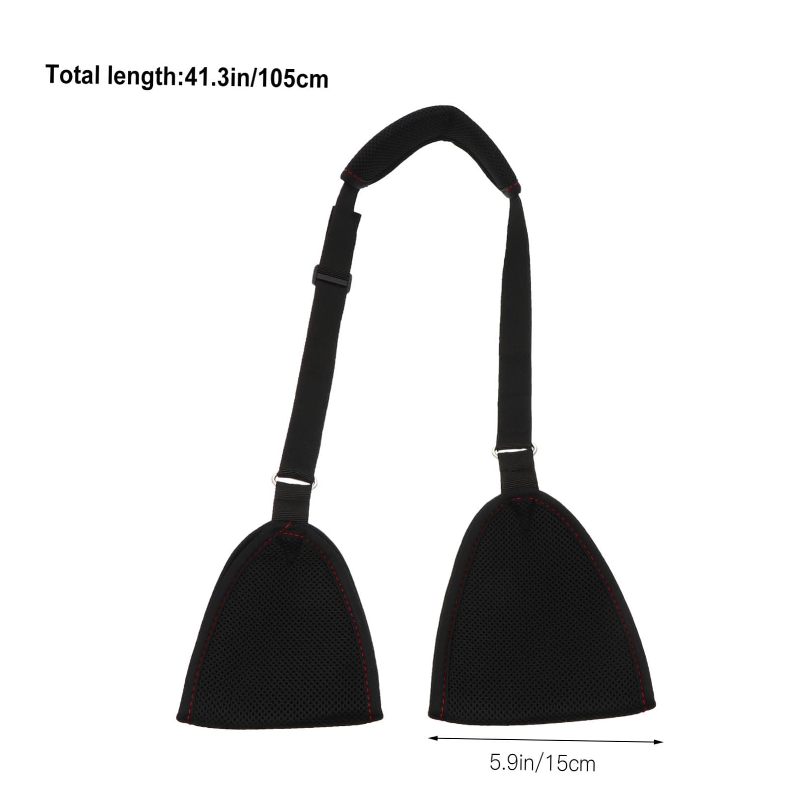 TOVINANNA Forearm Sling Arm Fracture Sling Elbow Brace Arm Support Band Hanging Tape Shoulder Injury Sling Arm Sling Shoulder Brace Forearm Support Shoulder Immobilizer Breathable Mesh Black