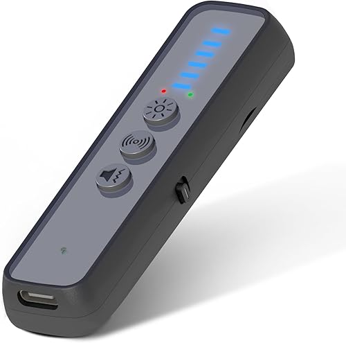 TGHEY Detectores de cámara oculta, detector anti espía, detectores de errores, detector de rastreador GPS para automóviles, detector de infrarrojos,