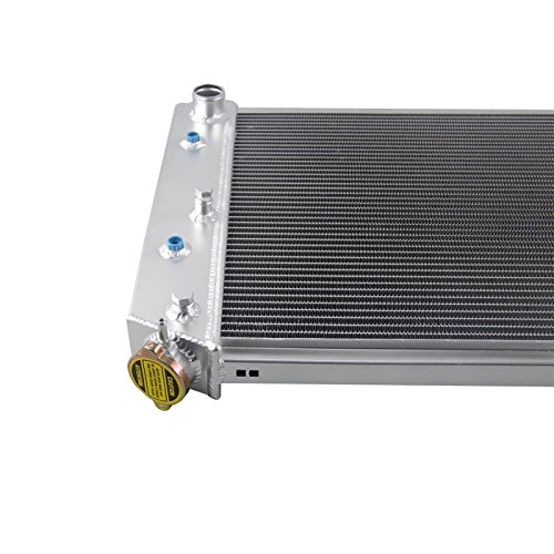 Primecooling 4 Row Core Aluminum Radiator for Chevy Nova 1970-81 /Camaro 1970-81/1978-87 El Camino