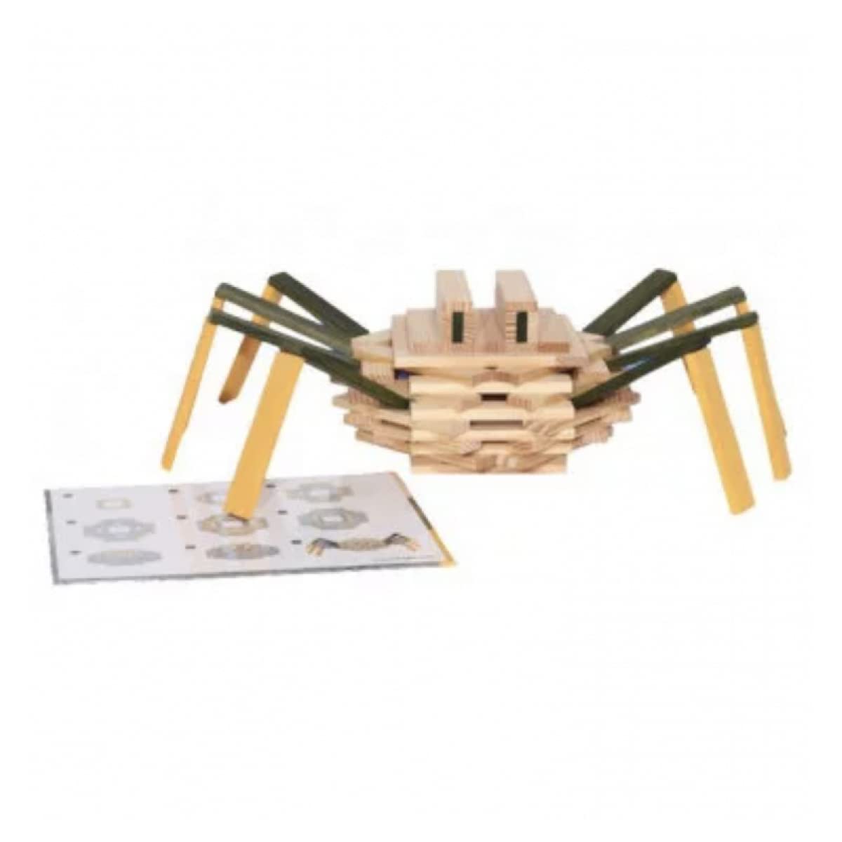 KAPLA Spinnenbox 75 Natur- und Farbdielen