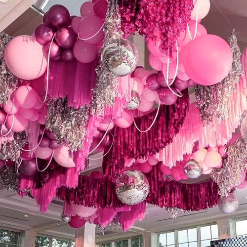 Image of PartyWoo Pink Balloons 4 pcs 36 Inch Extra Large Big Jumbo Giant Matte Pink Balloons for Valentine's Day Baby Shower Gender Reveal Princess Bachelorette Engagement Birthday Party Decorations Pink-Y11