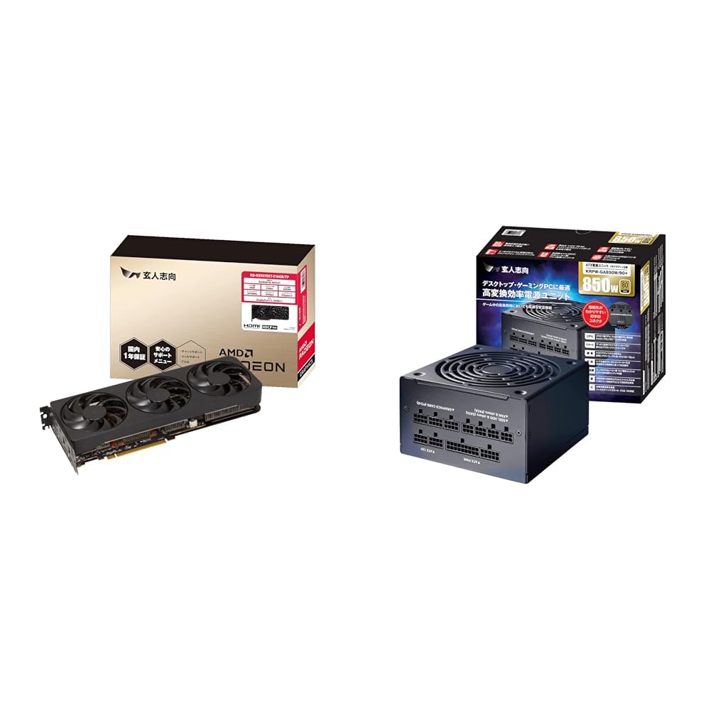 Amazon | 【セット買い】玄人志向 AMD Radeon RX 9070 XT 搭載