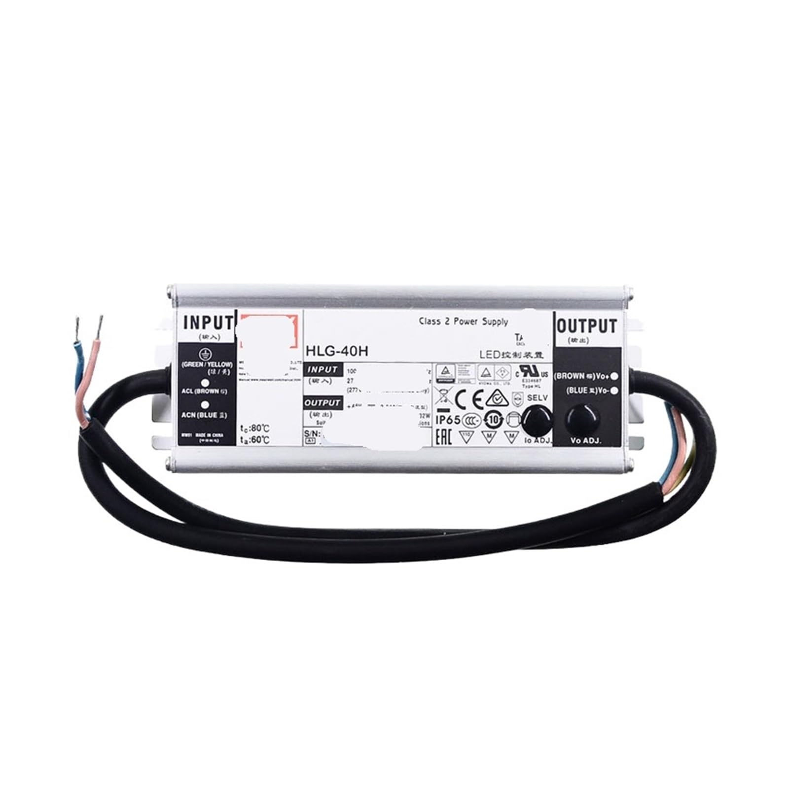 Alimentation à découpage LED HLG-40H-48B pour illuminer votre terrasse et jardin