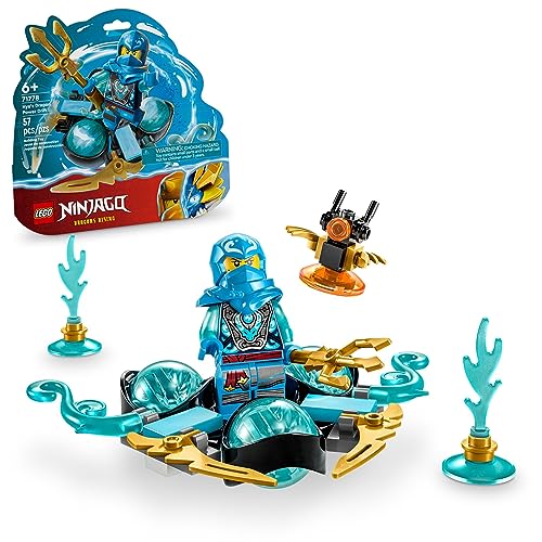 Construcción, Toy Lego® Ninjago® 71778 NYA Dragon Power: Derrape Spinjitzu, con una minifigura de NYA; Juguete para niños Mayores de 6 años Ideal para Amantes de los Ninjas...