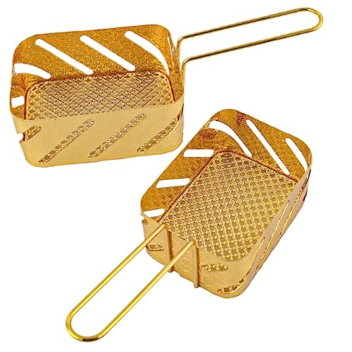 Pentola per friggere: questo per friggere è ampiamente utilizzato per friggere, mangiare in pentola calda, stufare, cucinare, ecc., piccolo per friggere