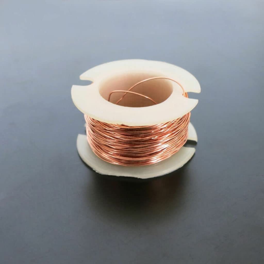 1pcs Dia 0.1mm -0.9mm Cable Copper Wire Magnet Wire Enameled Copper Winding Wire Coil Copper Wire Length 10m/50m (Size : 0.5mm 10m)