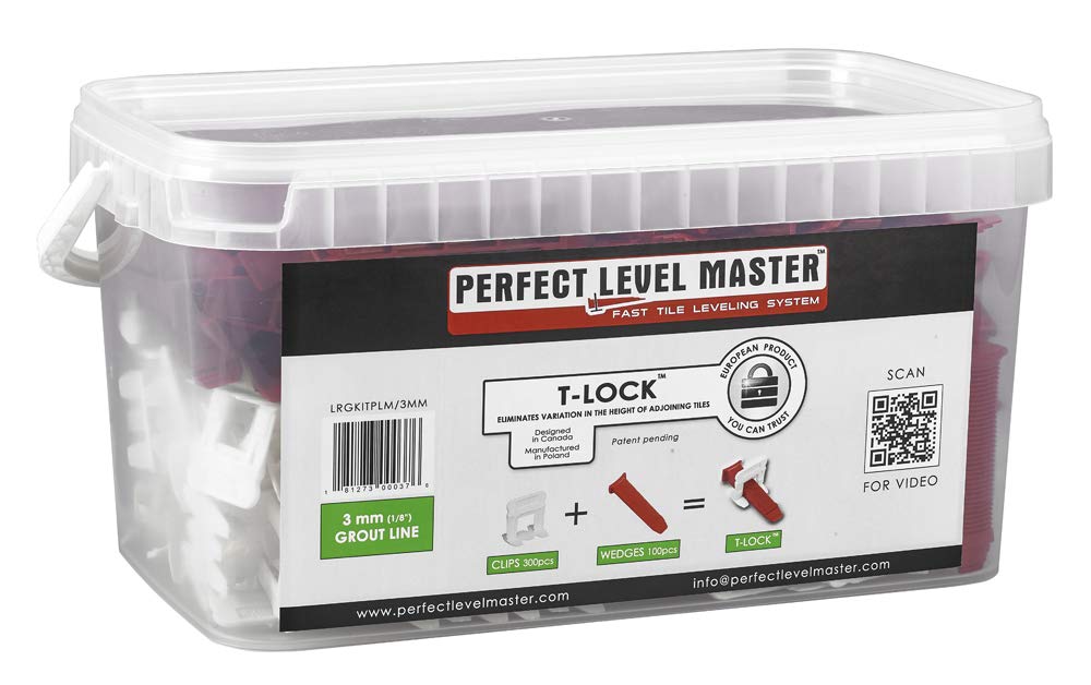 T-Lock 1/8-Inch Perfect Level Master Complete Kit by Tile Master