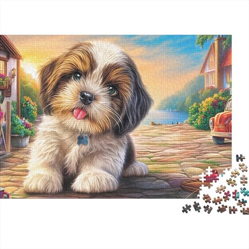 Puzzle de Shih Tzu de 1000 piezas para disfrutar de tardes de juego en familia y con amigos