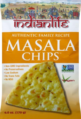 Indianlife Chip Pretzel Masala, 6 Oz