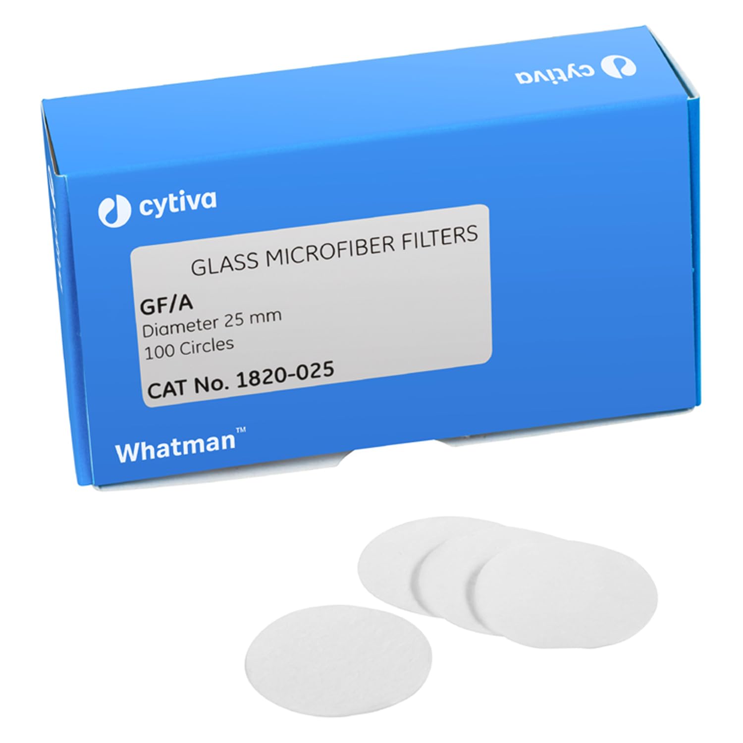 Filtre en fibre de verre Whatman®, rond, GF/A, 55 mm 100/paquet