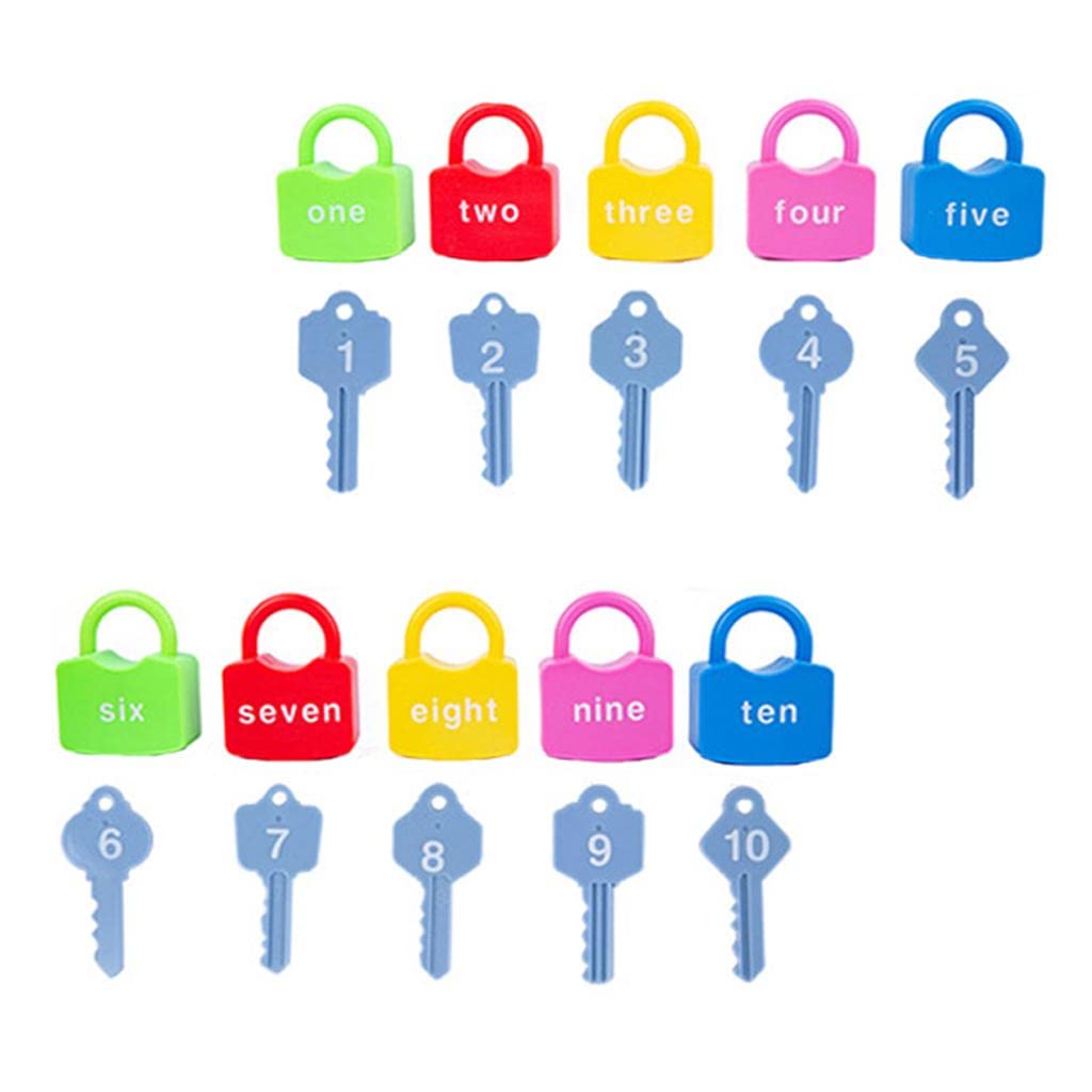 Amazon | 幼児キーとセット南京錠キーモール子供早期教ーニング