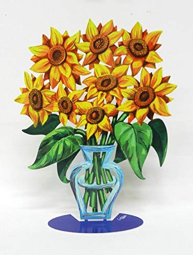 Sculpture tournesols David Gerstein pour illuminer votre salon