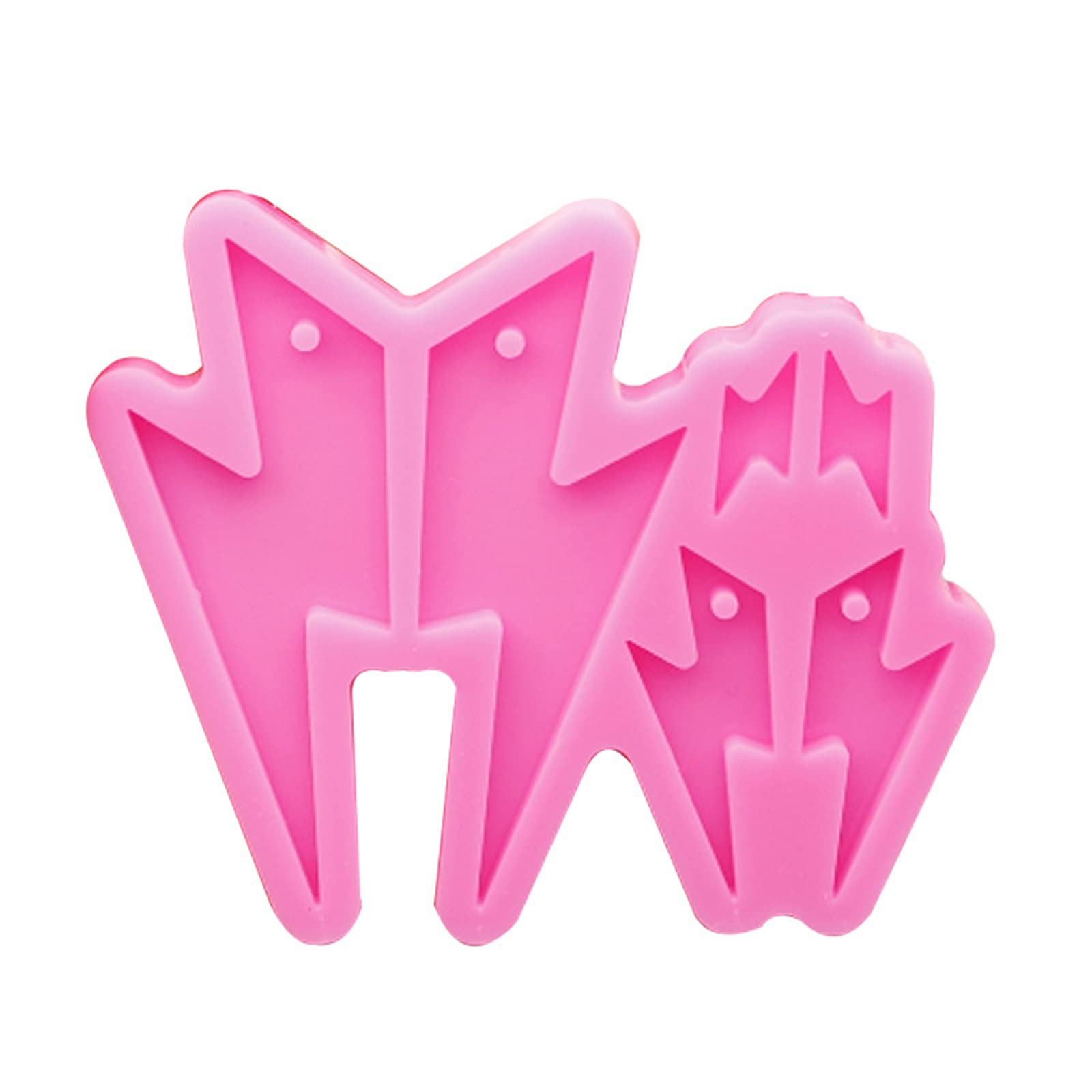 Scnvsi Flashing Earrings Pendant Resin Mold Eardrops Silicone Moulds DIY Silicone Resin Ornament Beginner Tools