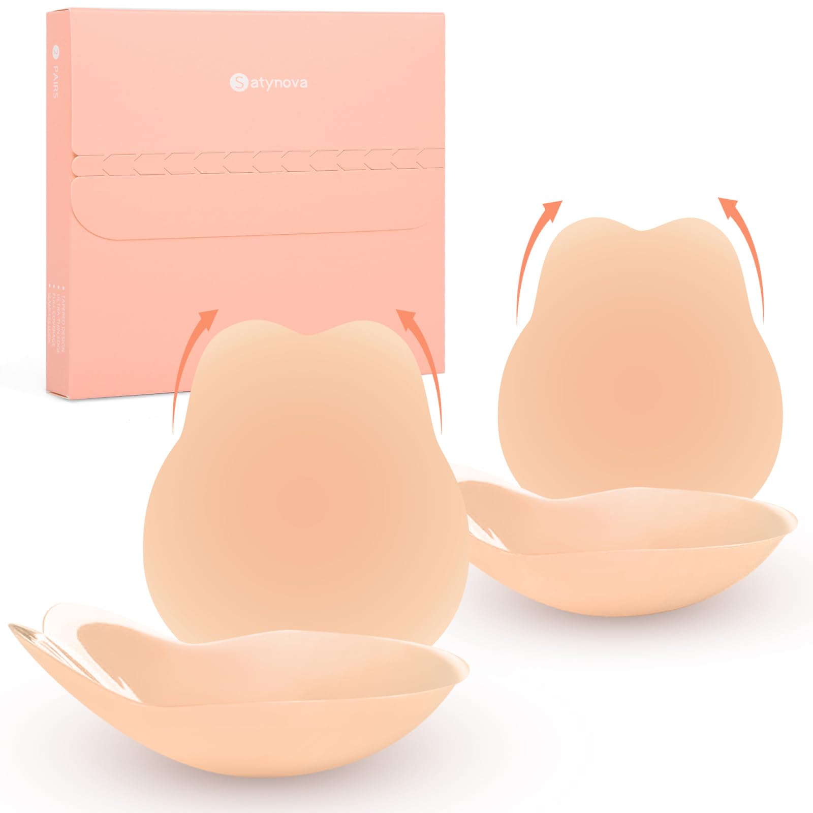 Nipple Covers for Women With Lift,Thin Adhesive Sticky Bra Push Up