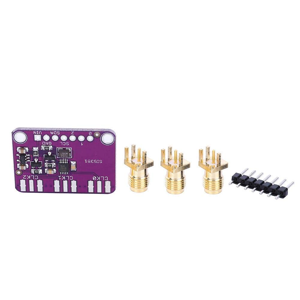 Scheda di Breakout del Generatore di Clock, CJMCU-5351 Si5351A Clock Splitter Generator Signal Component 8KHz-160MHz Componente Elettronico
