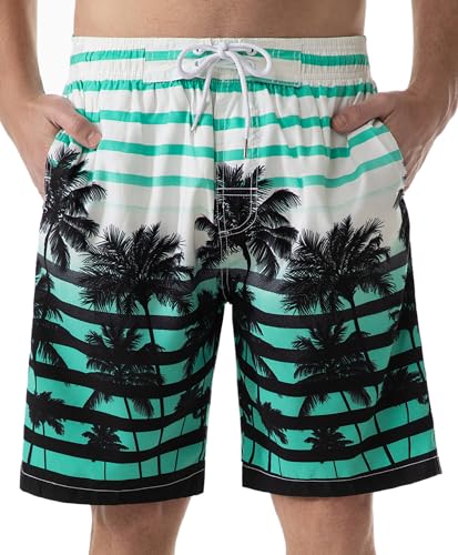 Image of KAILUA SURF Mens Swim Trunks Long, Quick Dry Mens Boardshorts, 9 Inches Inseam Mens Bathing Suits with Mesh Lining