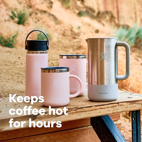 Hydro Flask French Press- Insulated Stainless Steel Coffee Maker, Camping and Outdoors Agave Green - image 5