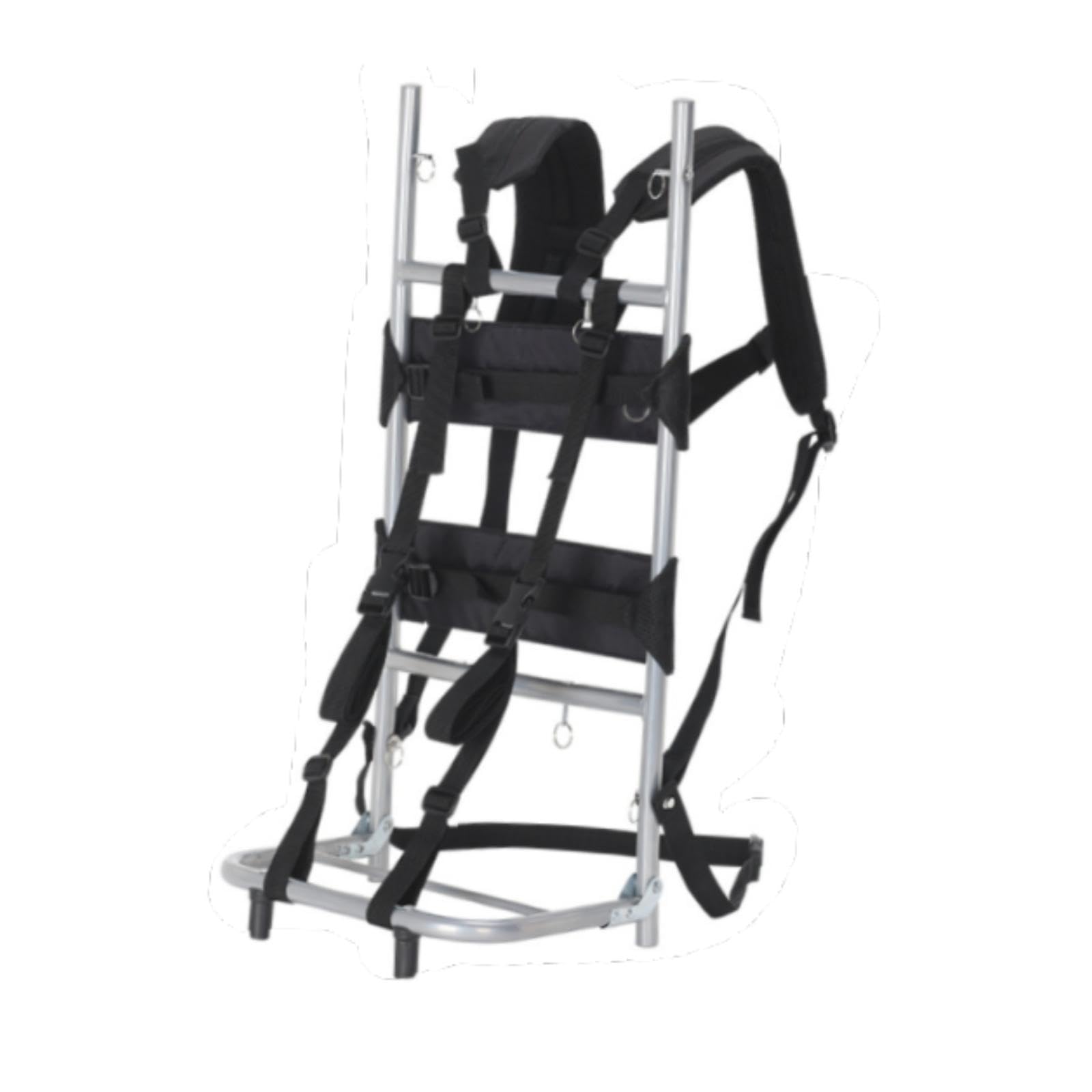 Mochila de Carga Pesada con Armazón Plegable, Soporte de Armazón de Nailon, Cómoda de
