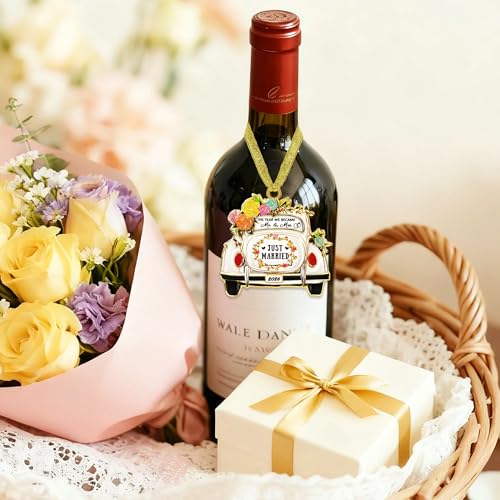 Sereney Wedding Gifts for Couples Newlyweds,Christmas Married Ornament 2026 - Image 5