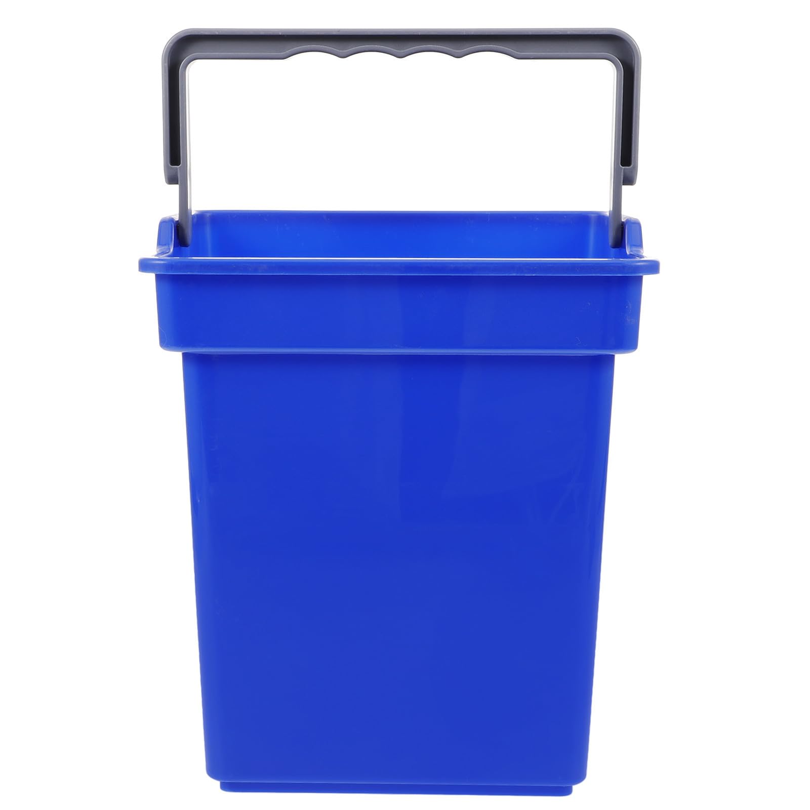 Cubo de limpieza multifuncional azul con asa reforzada de alta resistencia