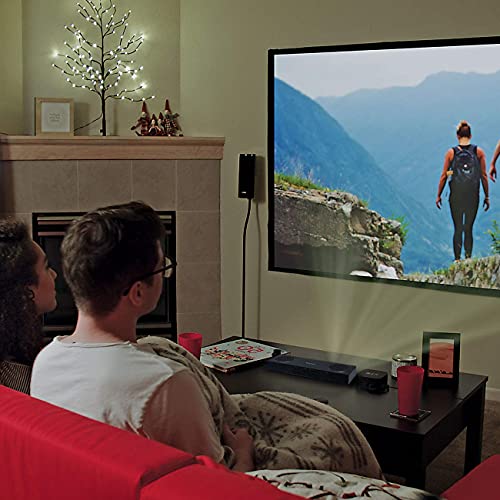 Miroir M280A Smart Wifi And Bluetooth Mini Led Projector | Dual Speakers | Netflix And Other App's | Hdmi | Usb Type A Reader | Battery-Powered #TOP3