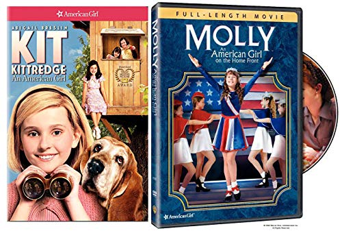 All American Girl Films Collection: Molly An American Girl On The Home Front + Kit Kittredge An American Girl DVD Double Feature Family Movie Pack