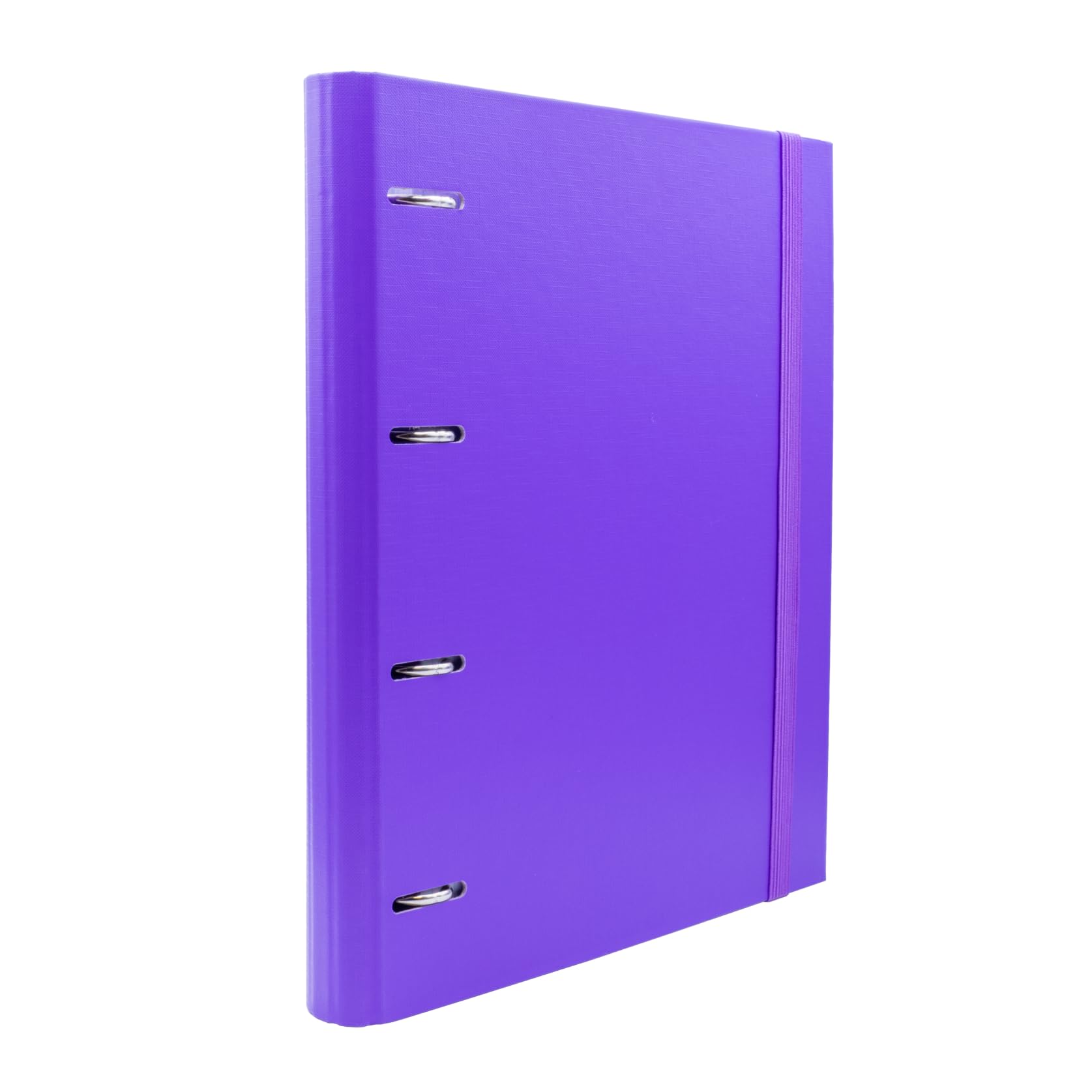 RAYLU PAPER 4 Ring Binder with 5 Coloured dividers and Refills of 100 Sheets A4 90 g with 4 x 4 mm Squares, 4 Ring Binder 30 mm. Rado System, 60 mm Spine. Violet, RP-ARCH4A