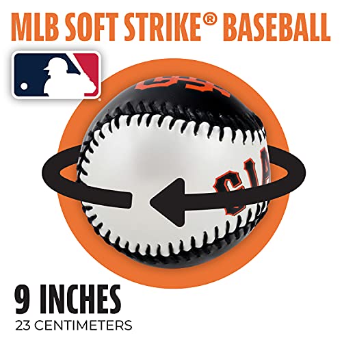 Image of Franklin Sports MLB Team Soft Baseballs - Team Logo - Fan Shop Toy Baseball for Kids - Decoration for Desks and Office
