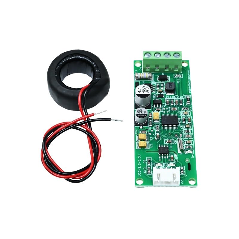 PZEM-004T AC 80~260V 100A Mini Multifuncion power energy amp voltage monitor meter communication module with CT coil | AC Power Meter, Energy Measurement-image-3