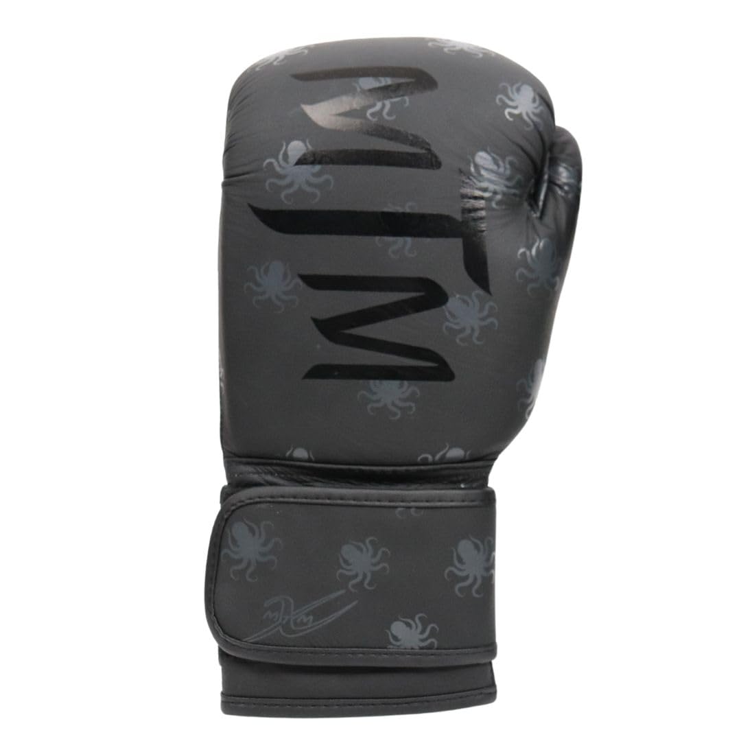 Guantoni da boxe da 16 oz, guanti da allenamento per Muay Thai e kickboxing, per sparring, sacco pesante e lavoro con imbottitura, in pelle PU resistente, guantoni da boxe MMA per uomini e donne, 8