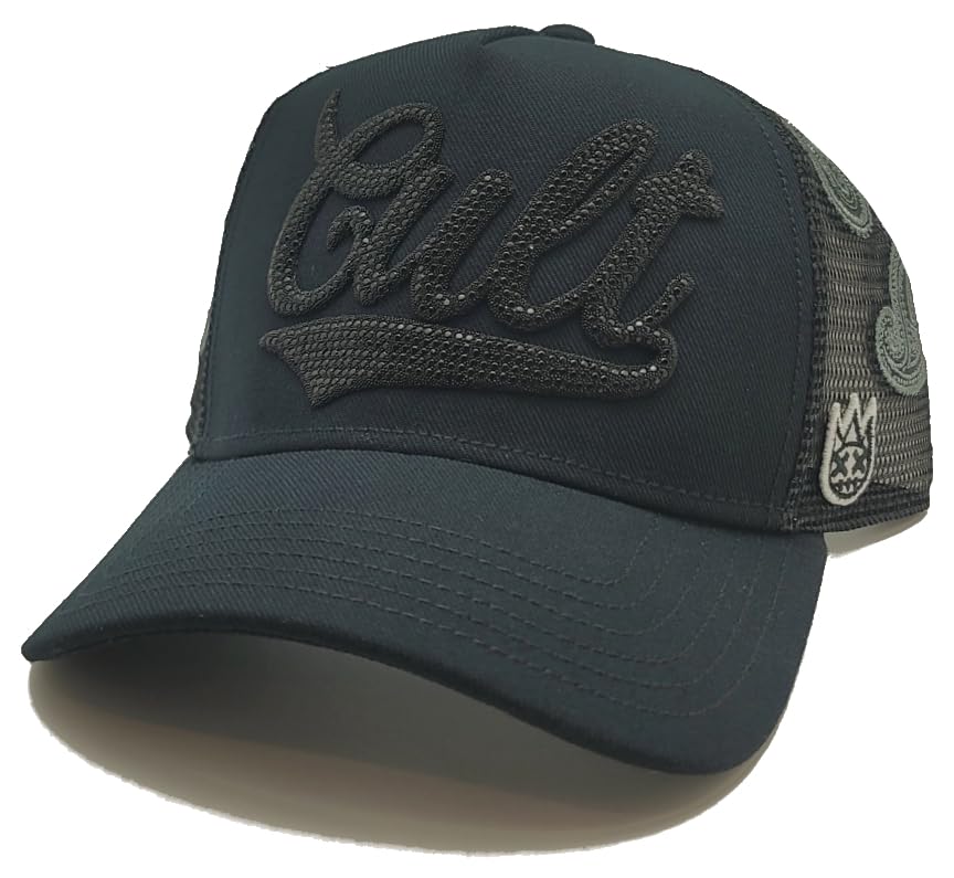 Image of Cult of Individuality New Luxe Paisley Trucker Black Era Snapback Hat