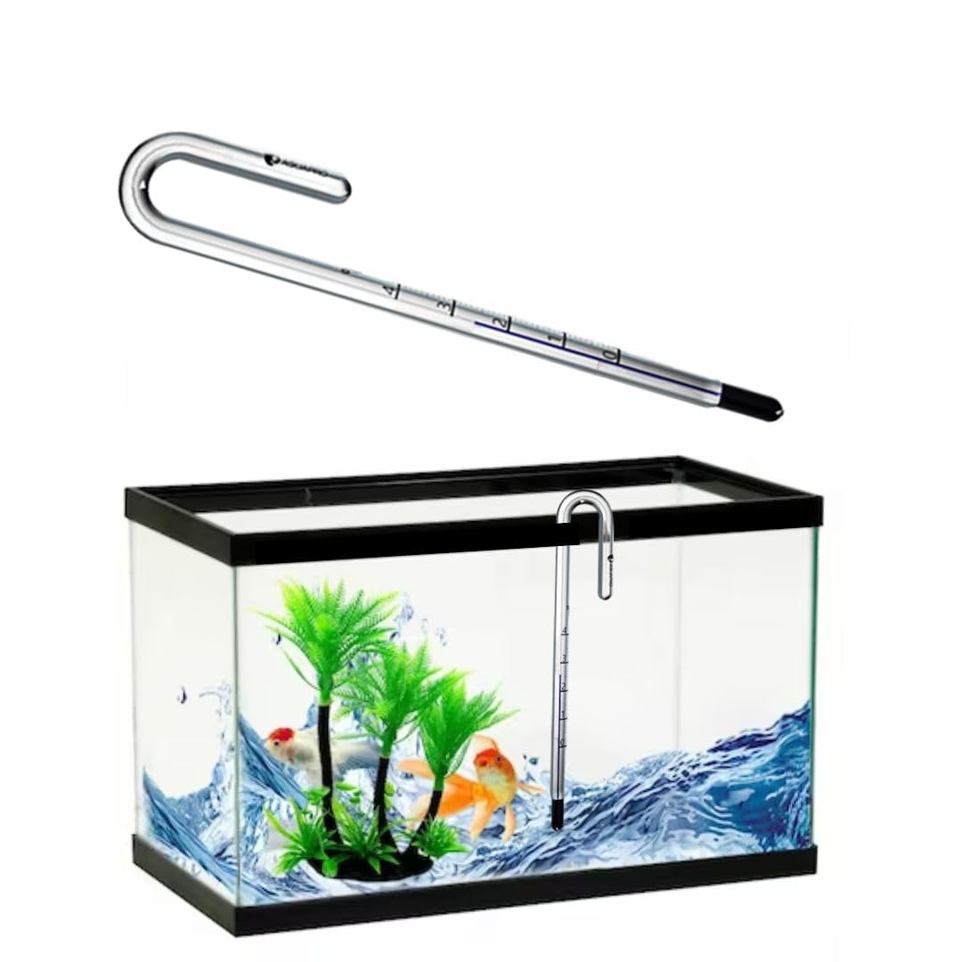 VAYINATO® Hang On Style Aquarium Fish Tank Glass Thermometer No Sucker Needed | Accurate Reading (Pack of 1) by Petzlifeworld (B0BS41R25F) Amazon Price History, Amazon Price Tracker