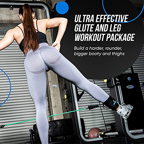 Glute-Tastic - Ankle Kickback Strap With Resistance Bands For Butt & Hip Exercises #TOP1