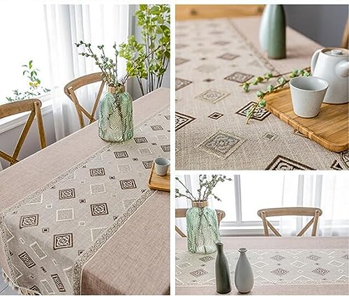Nappe de table anti tache en polyester pour protéger vos meubles - 4